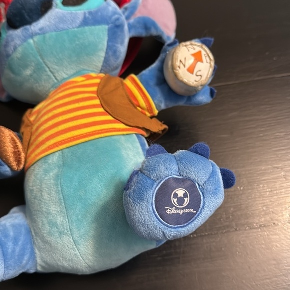 Disney Blue and Red Pirate Stitch Plush - Picture 2 of 6